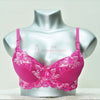 Smart Floral Lace Padded Bra Set For Women (014)