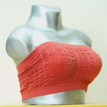 Women's Soft Padded Strap Less Bra (3214)