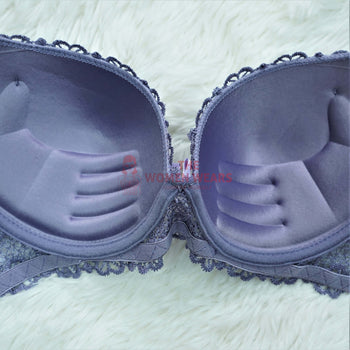 Ladies Padded Bra Covered With Lace (3107)