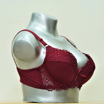 Ladies Padded Bra Covered With Lace (3107)