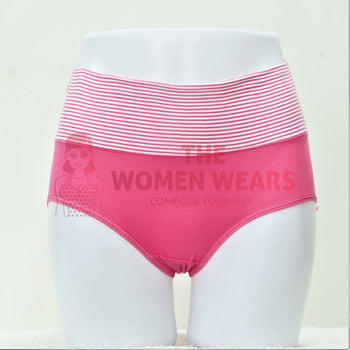 Women's High Waist Cotton Panties (6815)