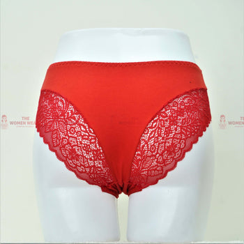 Women's Silky Back Lace Panties (5715)