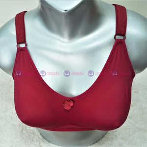 Non Padded Non Wired Milky Bra (6578)