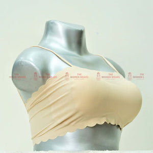 Women's Soft Padded Thin Stripped Bralette (*3242)