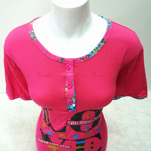 Women's Delicious Pinky Casual Night Wears (*773)