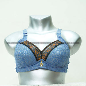 Beautiful Embroidery Padded Bra For Women (4049)