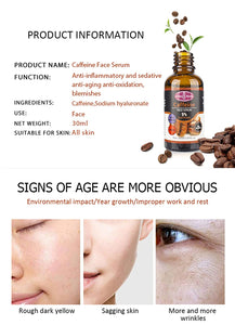 A-B 5% Caffeine Face Serum Repair Damaged Skin