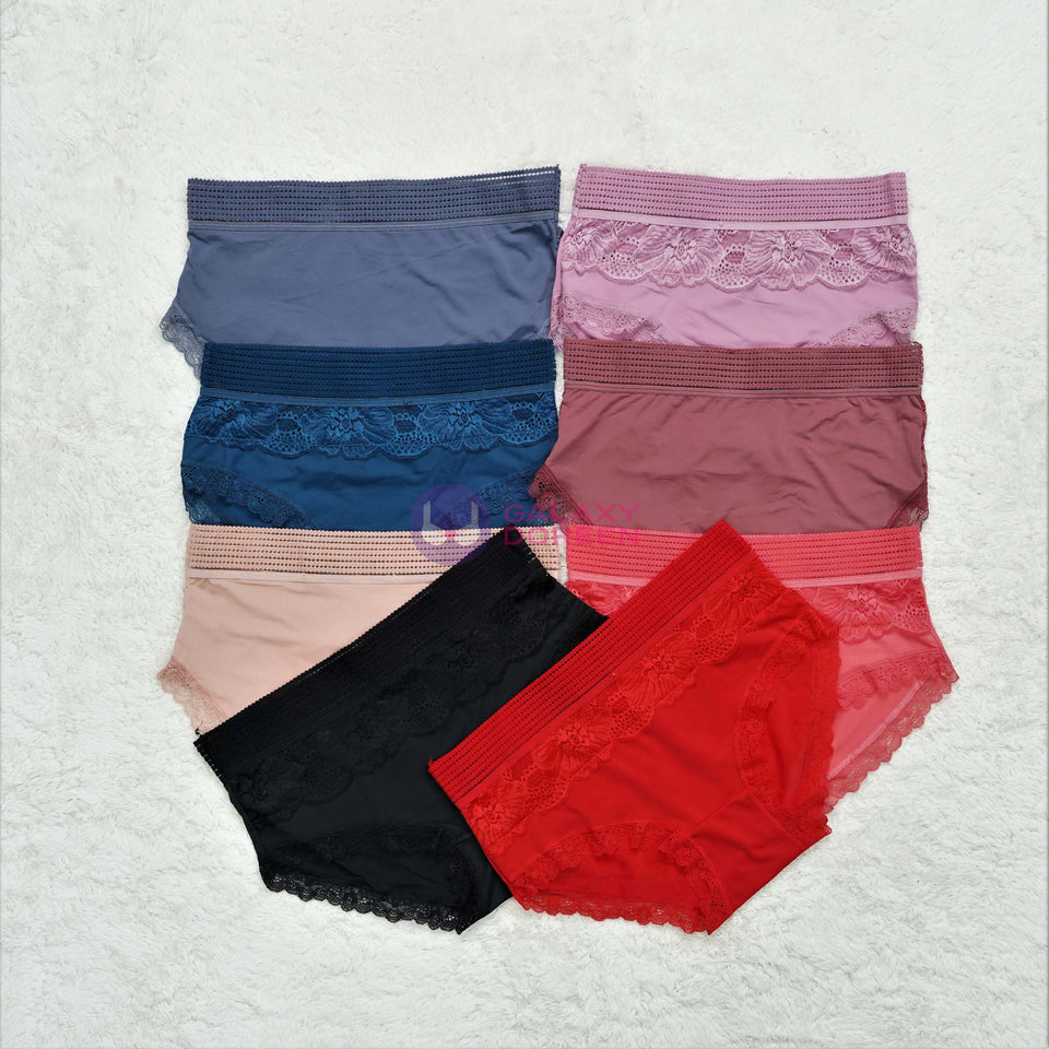 New Lace Decoration Sharp Color Women Panties