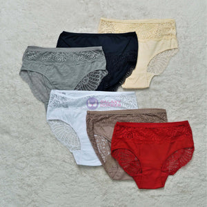 Women's Comfortable Soft Lace High Waist Panties