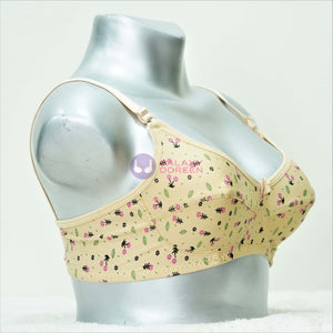 Galaxy Floral Printed Non Padded Bra (S 212