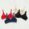 Dotted / Light Padded Bra Pack Of 3 (P004)