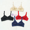 Embroided/Dotted Daily Use Non Padded Bra Pack Of 3 (P008)