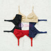Embroided/Dotted Daily Use Non Padded Bra Pack Of 3 (P008)