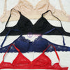 Embroided/UnderWired LIght Padded Bra Pack Of 3 (P009)
