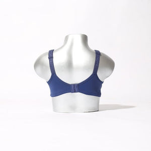 Non Padded Non Wired Milky Bra - Blue