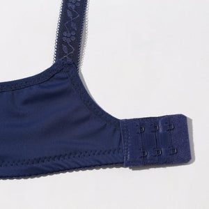 Non Padded Non Wired Milky Bra - Blue