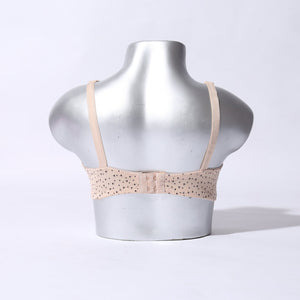 GALAXY NON PADDED & NON WIRED BRA ( Dotted )GX-110