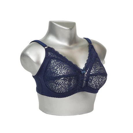 Net Printed Non Wired Non Padded Bra (NA-175)