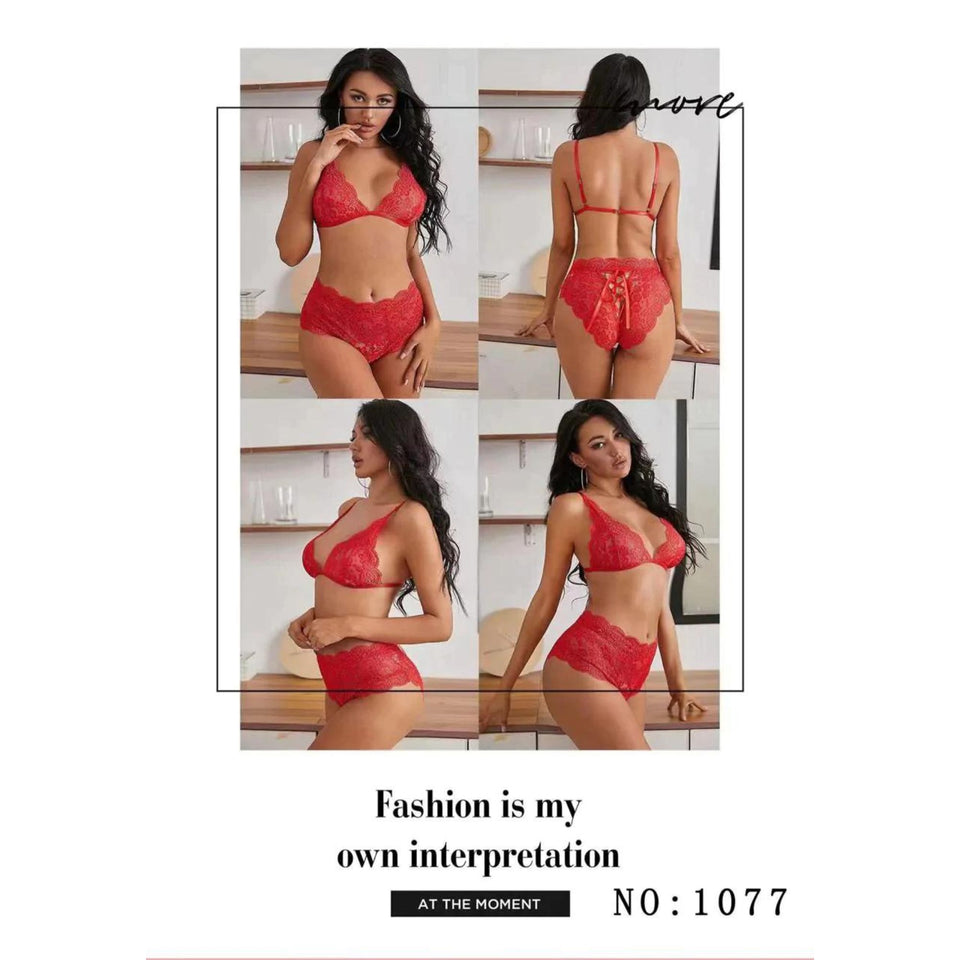 Hot Two Piece Lingerie Set (NA-083)