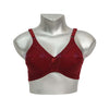GALAXY EMBROIDED NON PADDED & NON WIRED BRA  GX-121
