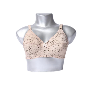GALAXY NON PADDED & NON WIRED BRA ( Dotted )GX-110