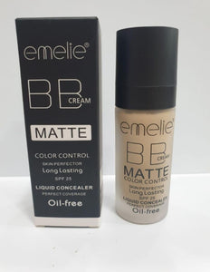 Emelie BB Cream Matte Oil Free Liquid Concealer Foundation